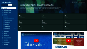 What Bibletalk.tv website looked like in 2023 (This year)