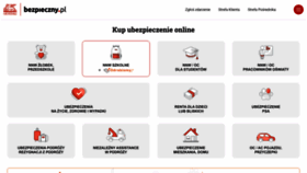 What Bezpieczny.pl website looked like in 2023 (This year)