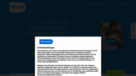 What Barmenia.de website looked like in 2023 (This year)