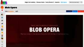 What Blobopera.io website looked like in 2023 (This year)