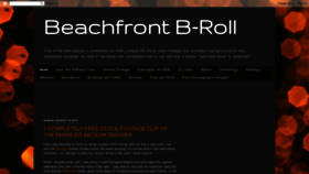 What Beachfrontbroll.com website looked like in 2023 (This year)