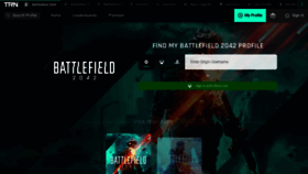 What Battlefieldtracker.com website looked like in 2023 (This year)