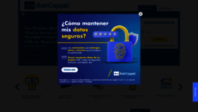 What Bancoppel.com website looked like in 2023 (This year)