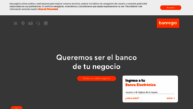 What Banregio.com website looked like in 2023 (This year)