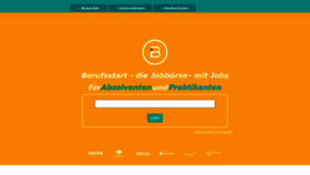 What Berufsstart.de website looked like in 2023 (This year)