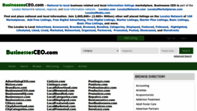 What Businessesceo.com website looked like in 2023 (This year)