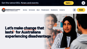 What Bsl.org.au website looked like in 2023 (This year)