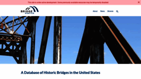 What Bridgehunter.com website looked like in 2023 (This year)