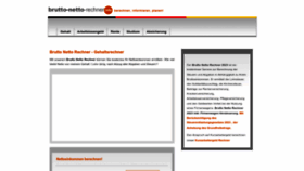 What Brutto-netto-rechner.info website looked like in 2023 (This year)
