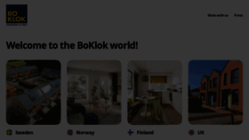 What Boklok.com website looked like in 2023 (This year)
