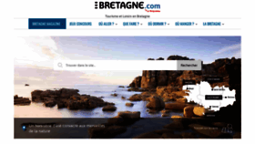 What Bretagne.com website looked like in 2023 (This year)