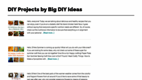What Bigdiyideas.com website looked like in 2023 (This year)
