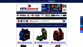 What Bmigaming.com website looked like in 2023 (This year)