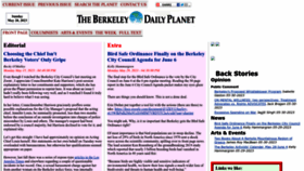 What Berkeleydailyplanet.com website looked like in 2023 (This year)