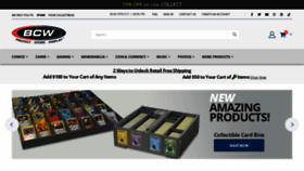 What Bcwsupplies.com website looked like in 2023 (This year)