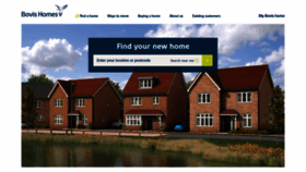 What Bovishomes.co.uk website looked like in 2023 (This year)