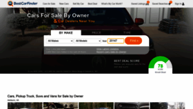 What Bestcarfinder.com website looked like in 2023 (This year)