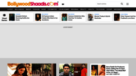 What Bollywoodshaadis.com website looked like in 2023 (This year)