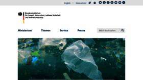 What Bmu.de website looked like in 2023 (This year)
