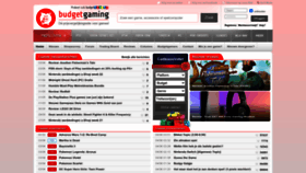 What Budgetgaming.nl website looked like in 2023 (This year)