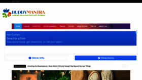 What Buddymantra.com website looked like in 2023 (This year)