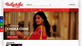 What Bollyshake.com website looked like in 2023 (This year)