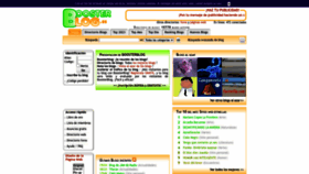 What Boosterblog.es website looked like in 2023 (3 years ago)