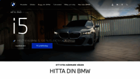 What Bmw.se website looked like in 2023 (This year)