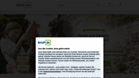What Baufi24.de website looked like in 2023 (This year)