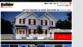 What Builderhouseplans.com website looked like in 2023 (This year)