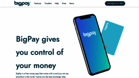 What Bigpayme.com website looked like in 2023 (This year)