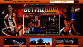 What Betthegoat.net website looked like in 2023 (This year)