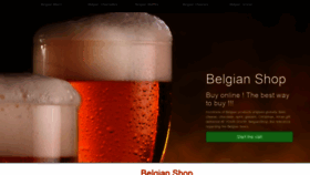What Belgianshop.com website looked like in 2023 (This year)