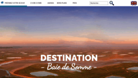 What Baiedesomme.fr website looked like in 2023 (This year)