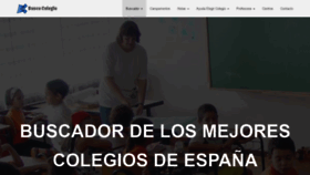 What Buscocolegio.com website looked like in 2023 (This year)