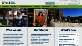 What Bostonhousing.org website looked like in 2023 (This year)