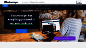 What Bookmanager.com website looked like in 2023 (This year)