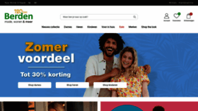 What Berden-fashion.nl website looked like in 2023 (This year)
