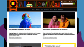 What Barnensbibliotek.se website looked like in 2023 (This year)