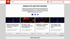 What Boxstat.co website looked like in 2023 (2 years ago)