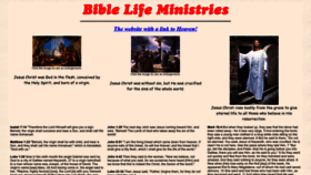 What Biblelife.org website looked like in 2023 (This year)