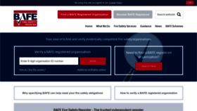 What Bafe.org.uk website looked like in 2023 (3 years ago)