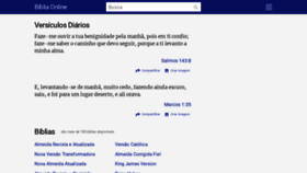 What Bibliaonline.com.br website looked like in 2023 (This year)