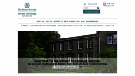 What Bronte.org.uk website looked like in 2023 (This year)
