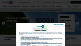 What Bouyguestelecom.fr website looked like in 2023 (This year)