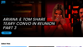 What Bravotv.com website looked like in 2023 (This year)