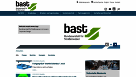 What Bast.de website looked like in 2023 (This year)