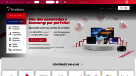 What Bradescoabrasuaconta.com.br website looked like in 2023 (This year)