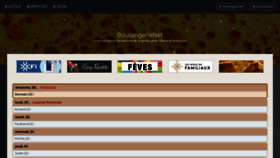 What Boulangerie.net website looked like in 2023 (This year)