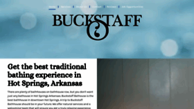 What Buckstaffbaths.com website looked like in 2023 (This year)